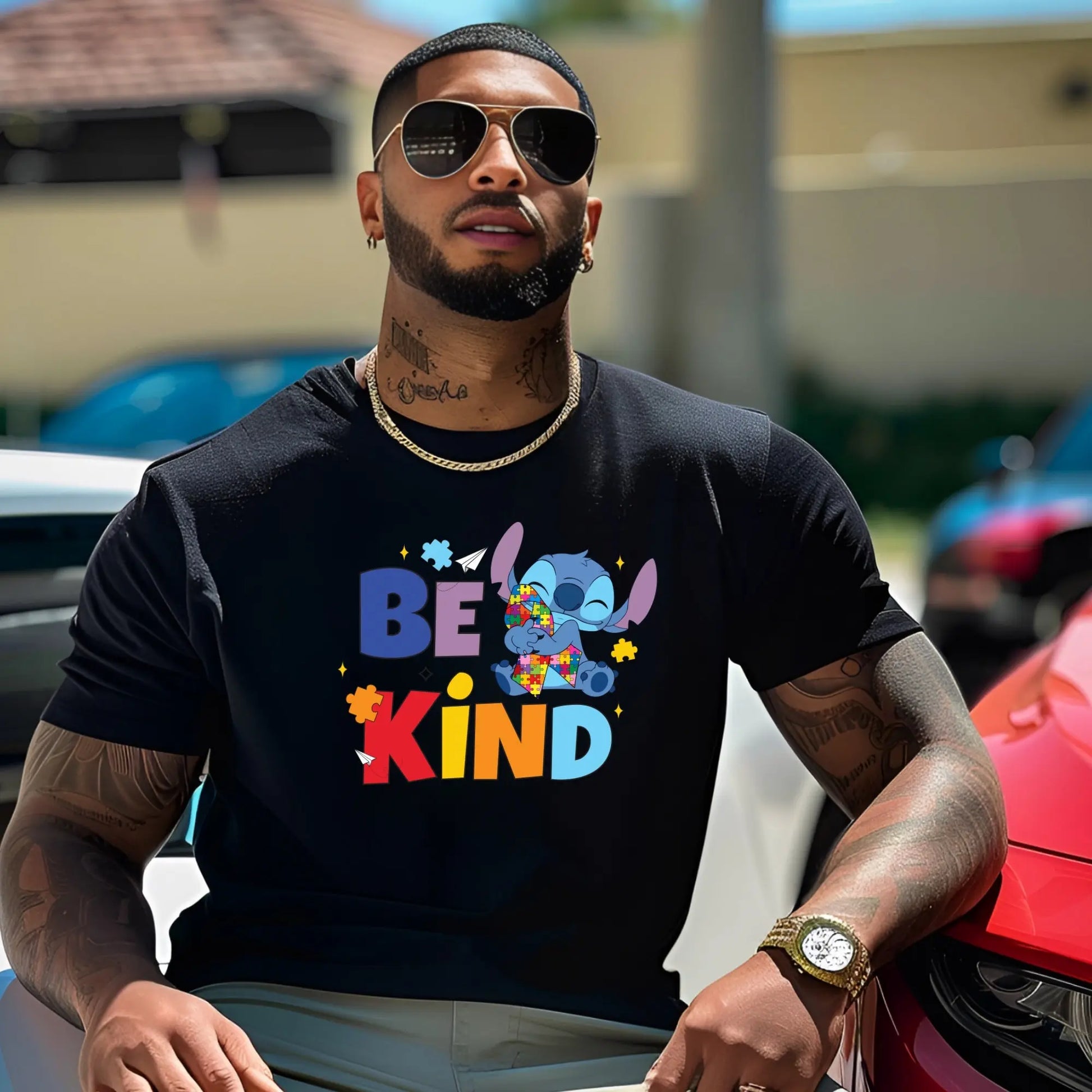 Be Kind Autism Awareness Puzzle Piece T-Shirt Product vendor