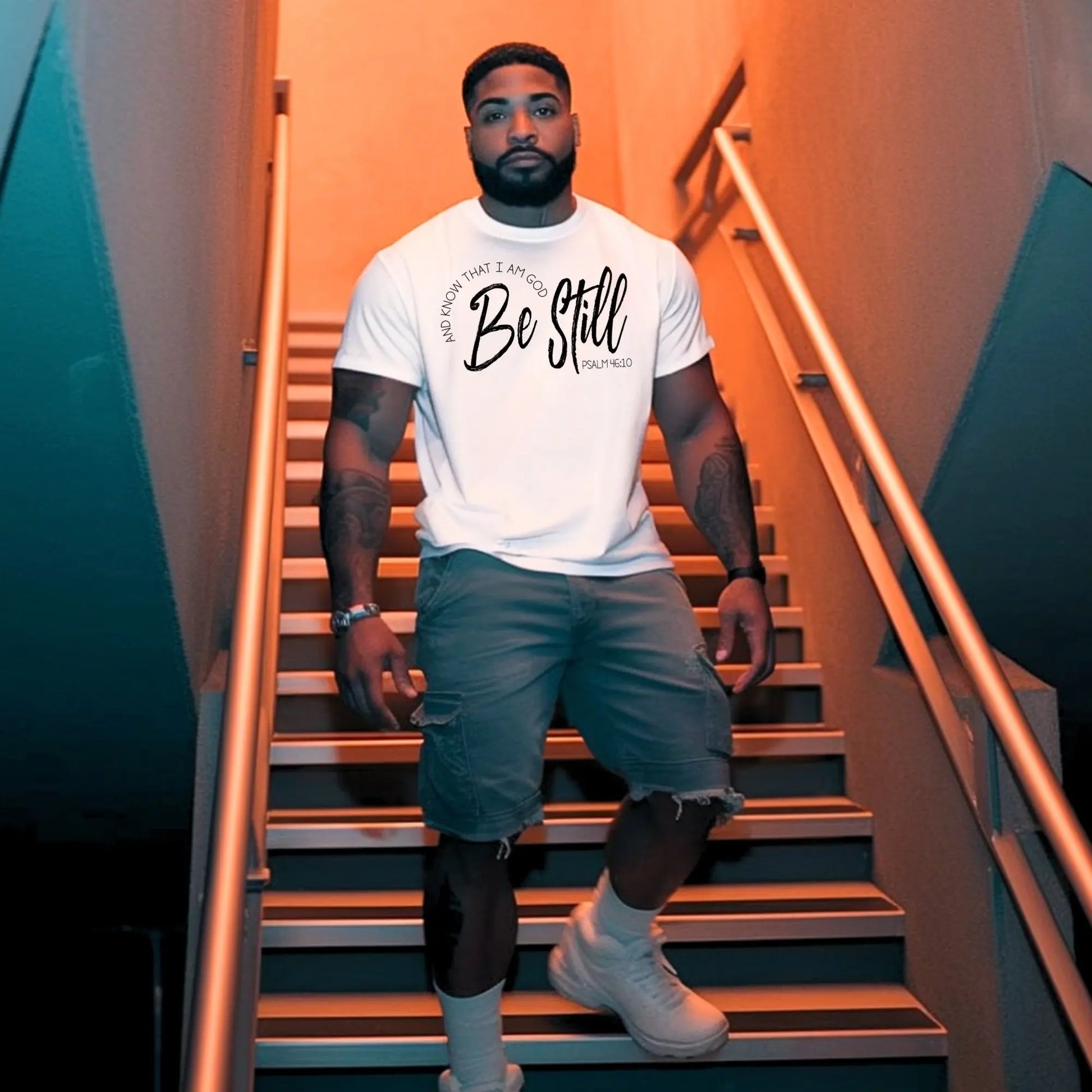 “Be Still & Know - Psalm 46:10 Faith T-Shirt” Product vendor