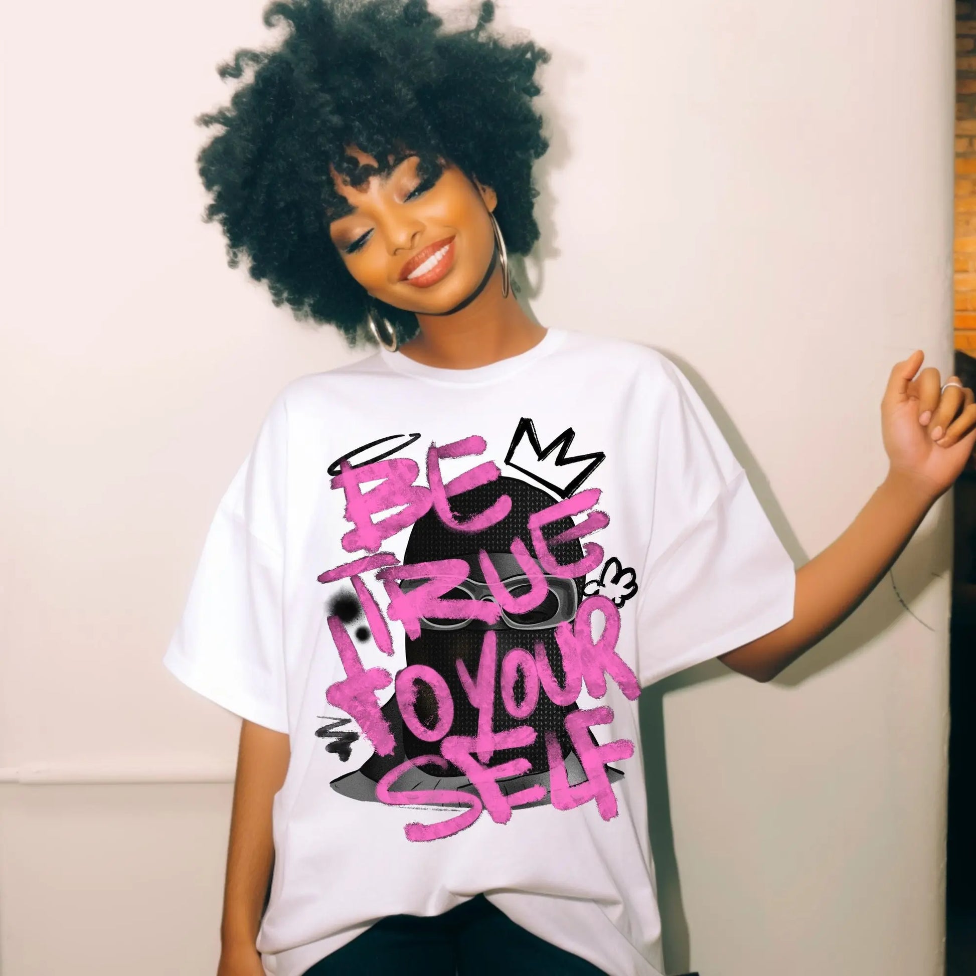 "Be True to Yourself" Inspirational T-shirt Branded Kreations Kraft Boutique