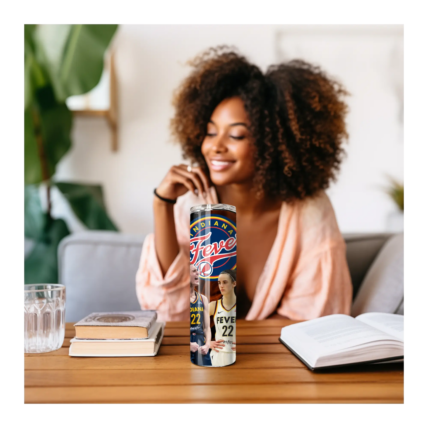 Caitlin Clark Indiana Fever Tumbler – WNBA Basketball Fan Gift, 20oz Stainless Steel Travel Cup Product vendor