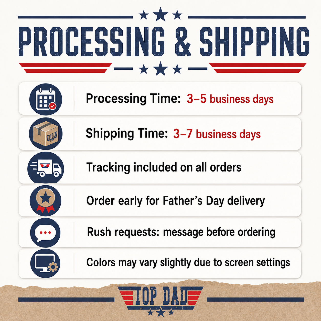 Top Dad Father’s Day Gift Bundle | Men’s Shirt, Tumbler, Mug & Trucker Hat Set | Patriotic Dad Gift Box