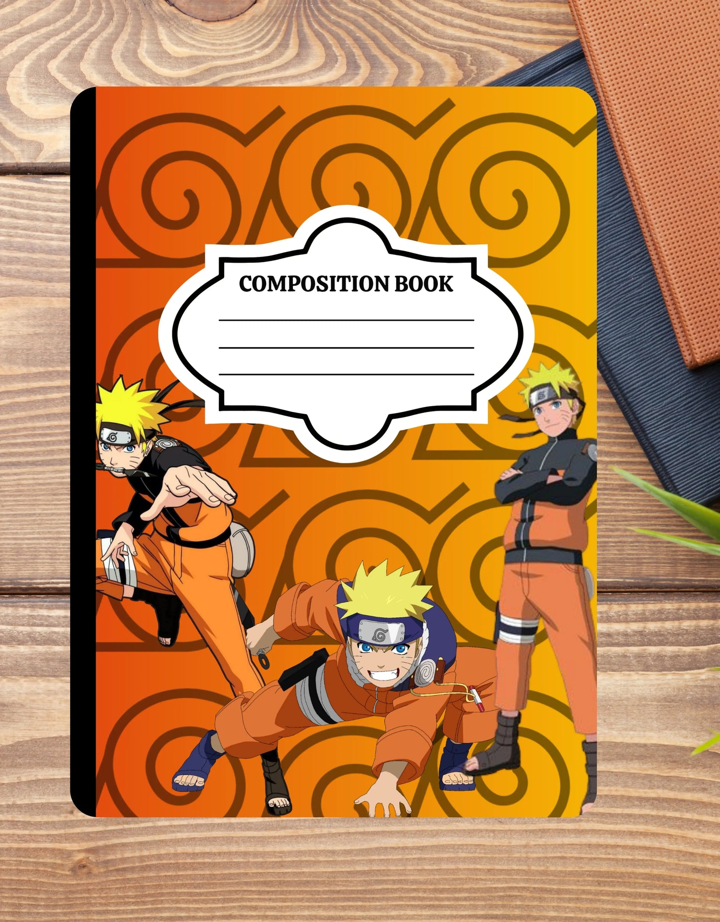Custom Composition Notebook with Personalized Cover | Trendy Back-to-School Notebooks | Anime, Cheetah, Gamer & Teacher Themes | Printed & Shipped Product vendor