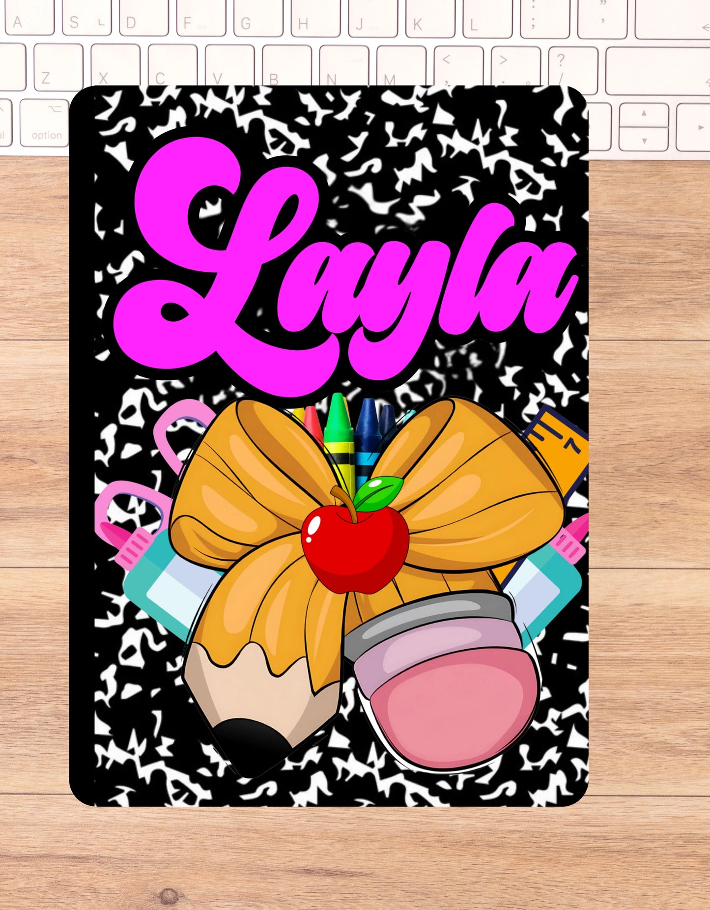 Custom Composition Notebook with Personalized Cover | Trendy Back-to-School Notebooks | Anime, Cheetah, Gamer & Teacher Themes | Printed & Shipped Product vendor