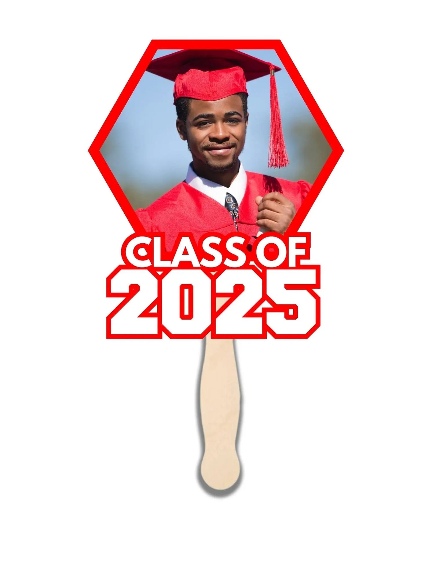 Custom Graduation Photo Fans – Class of 2025 Product vendor