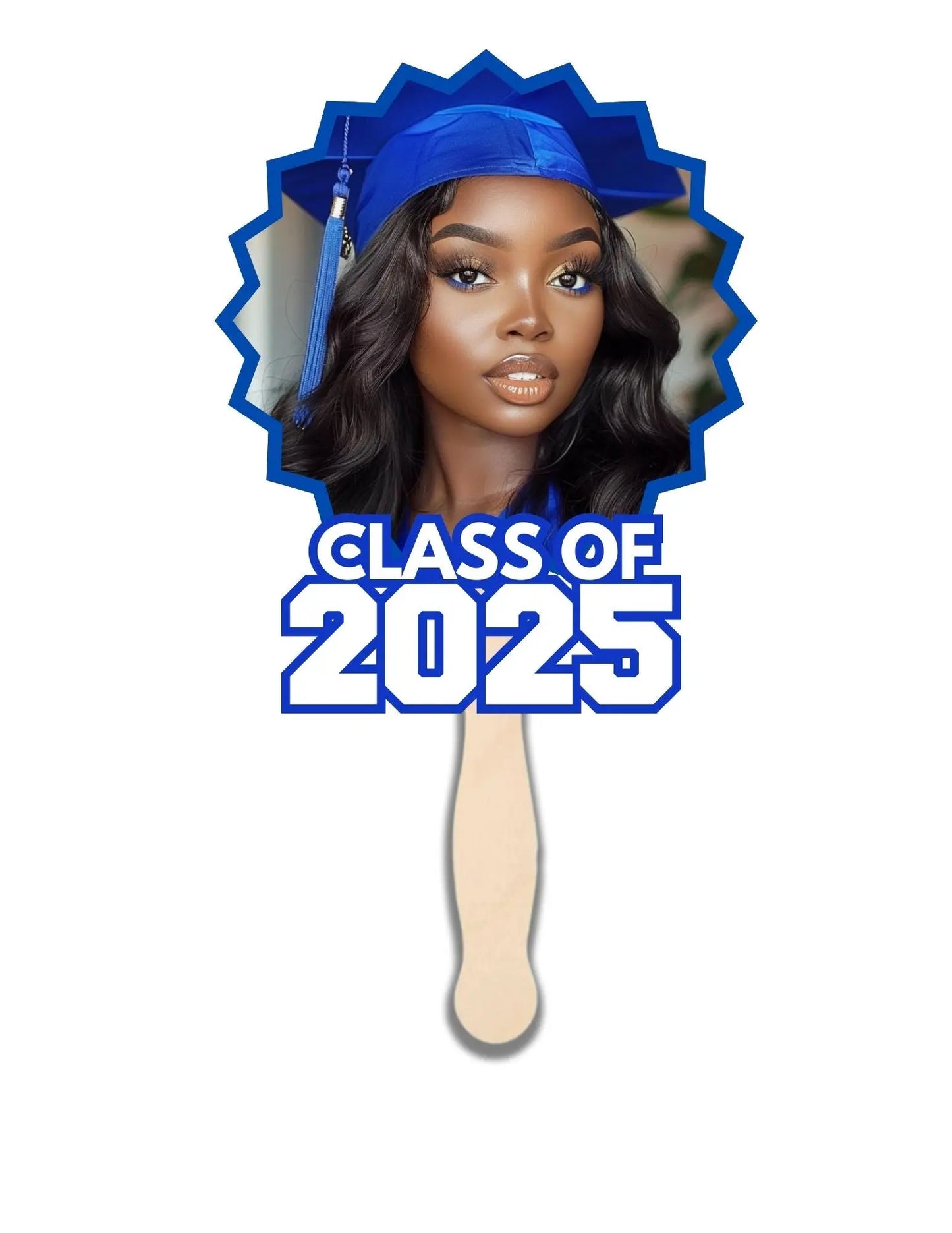 Custom Graduation Photo Fans – Class of 2025 Product vendor