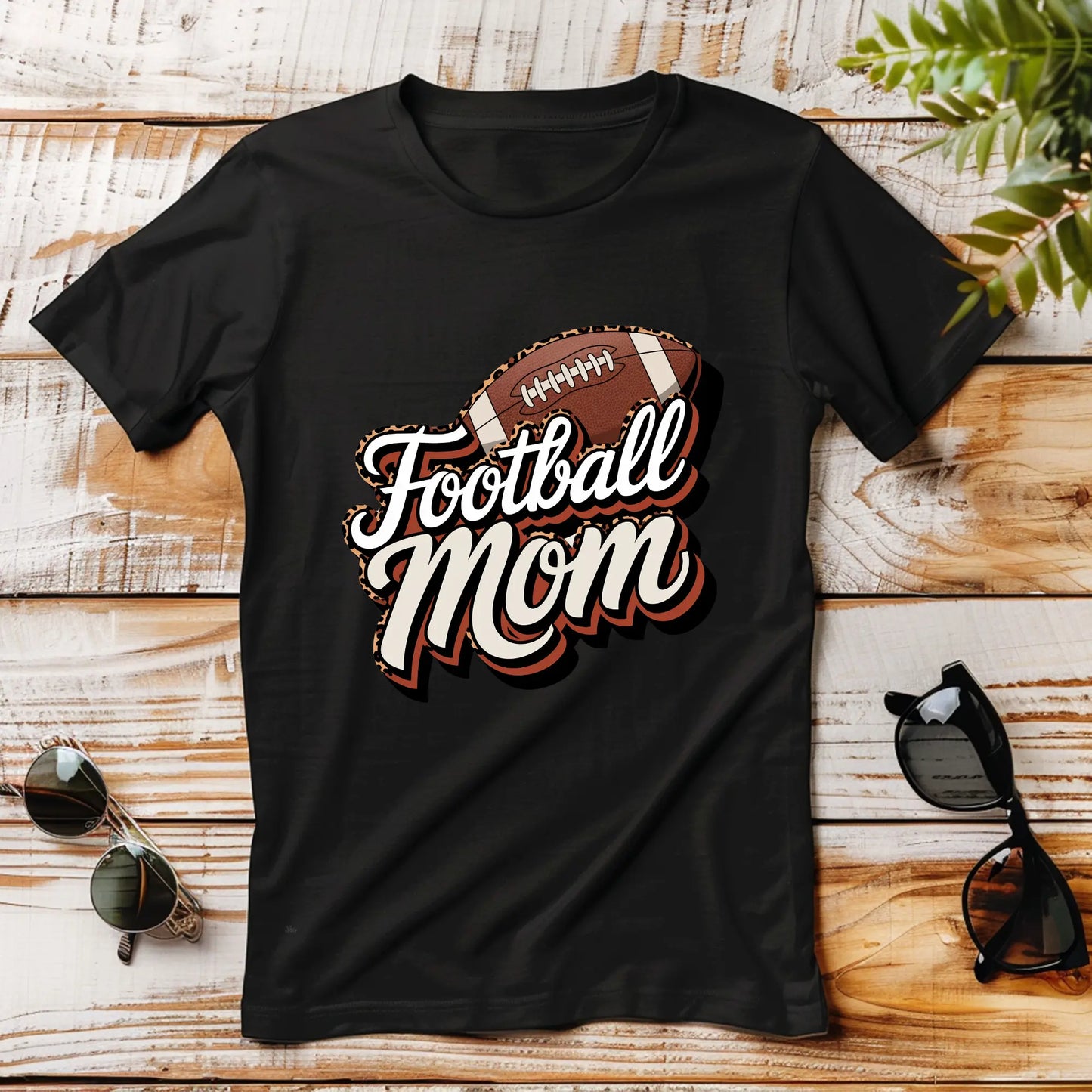 Football Mom T-Shirt – Game Day Graphic Tee for Proud Sports Moms | Casual Game Day Shirt for Women | Football Season Gift Idea Product vendor