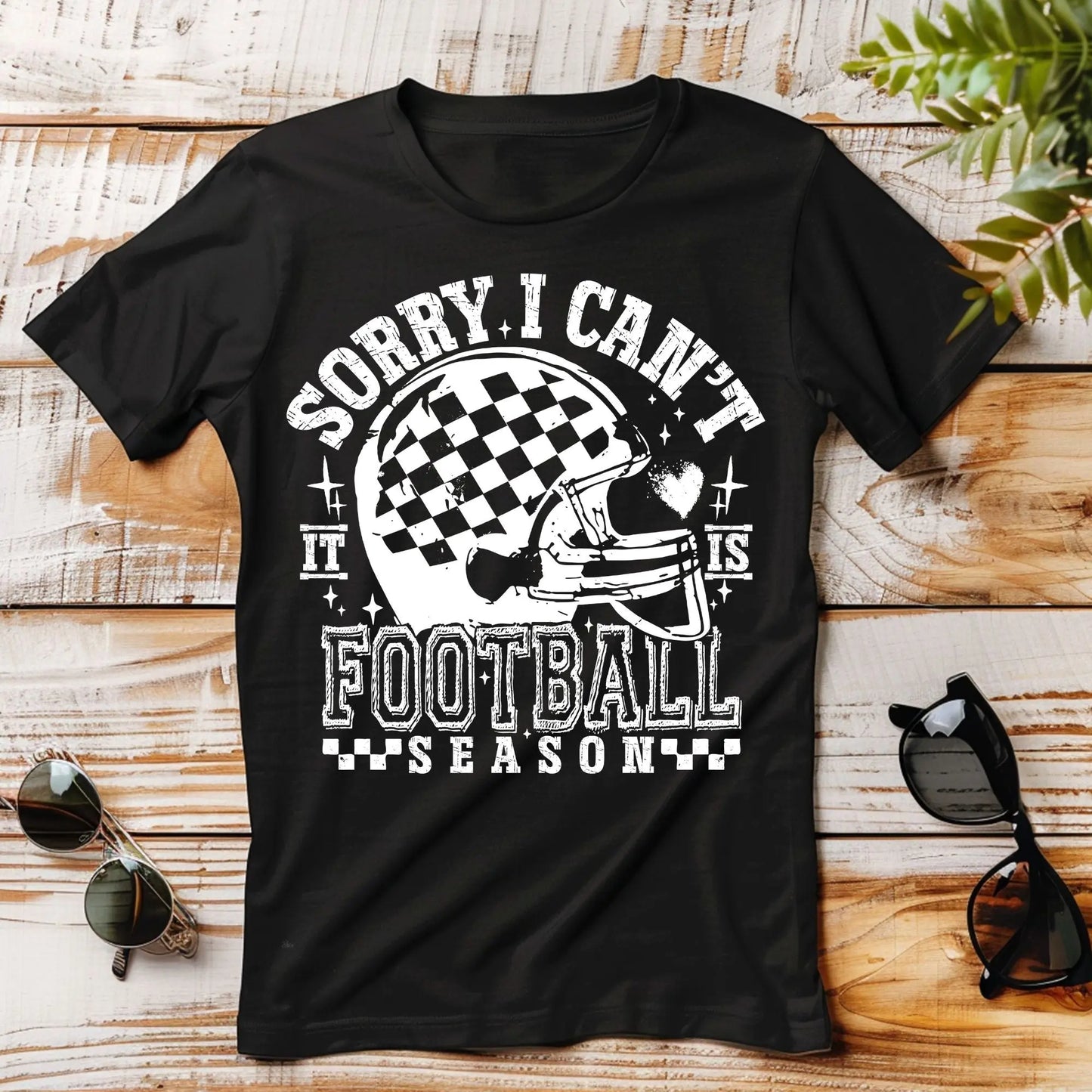Sorry I Can’t It’s Football Season T-Shirt – Game Day Graphic Tee for Men & Women – Fall Sports Fan Shirt Product vendor