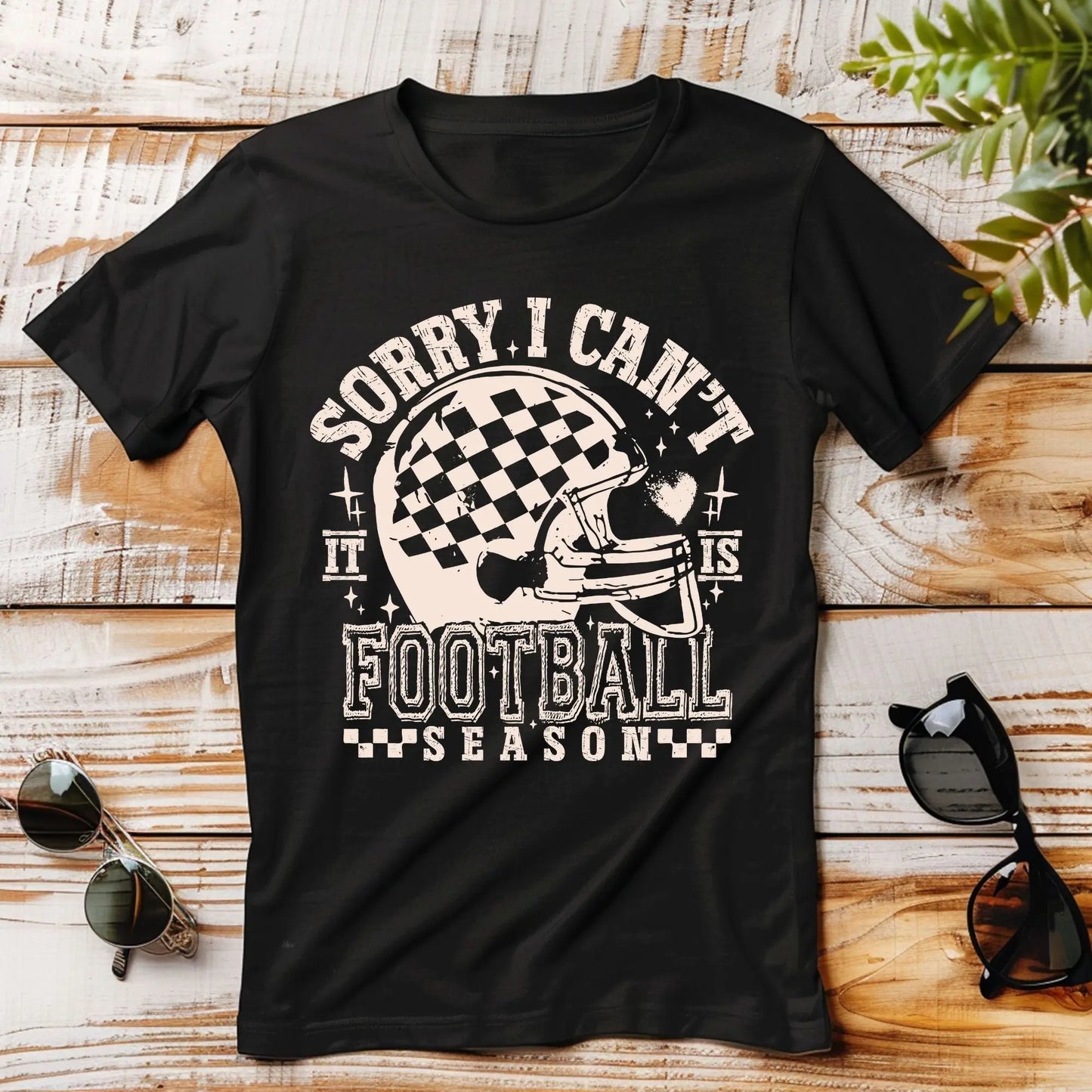 Sorry I Can’t It’s Football Season T-Shirt – Game Day Graphic Tee for Men & Women – Fall Sports Fan Shirt Product vendor