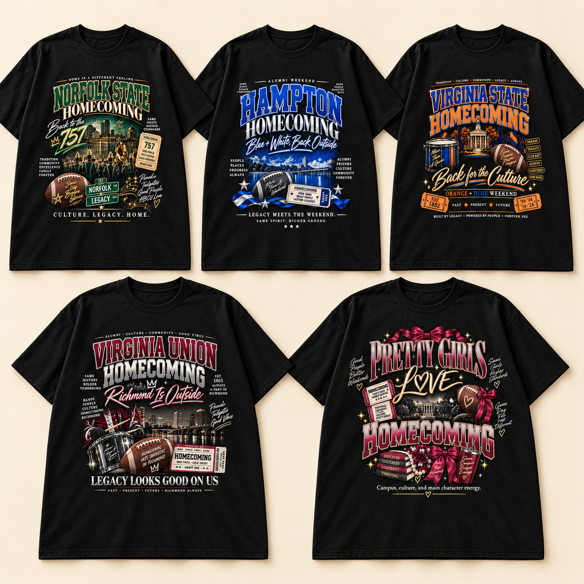 BKKB Virginia HBCU homecoming collection