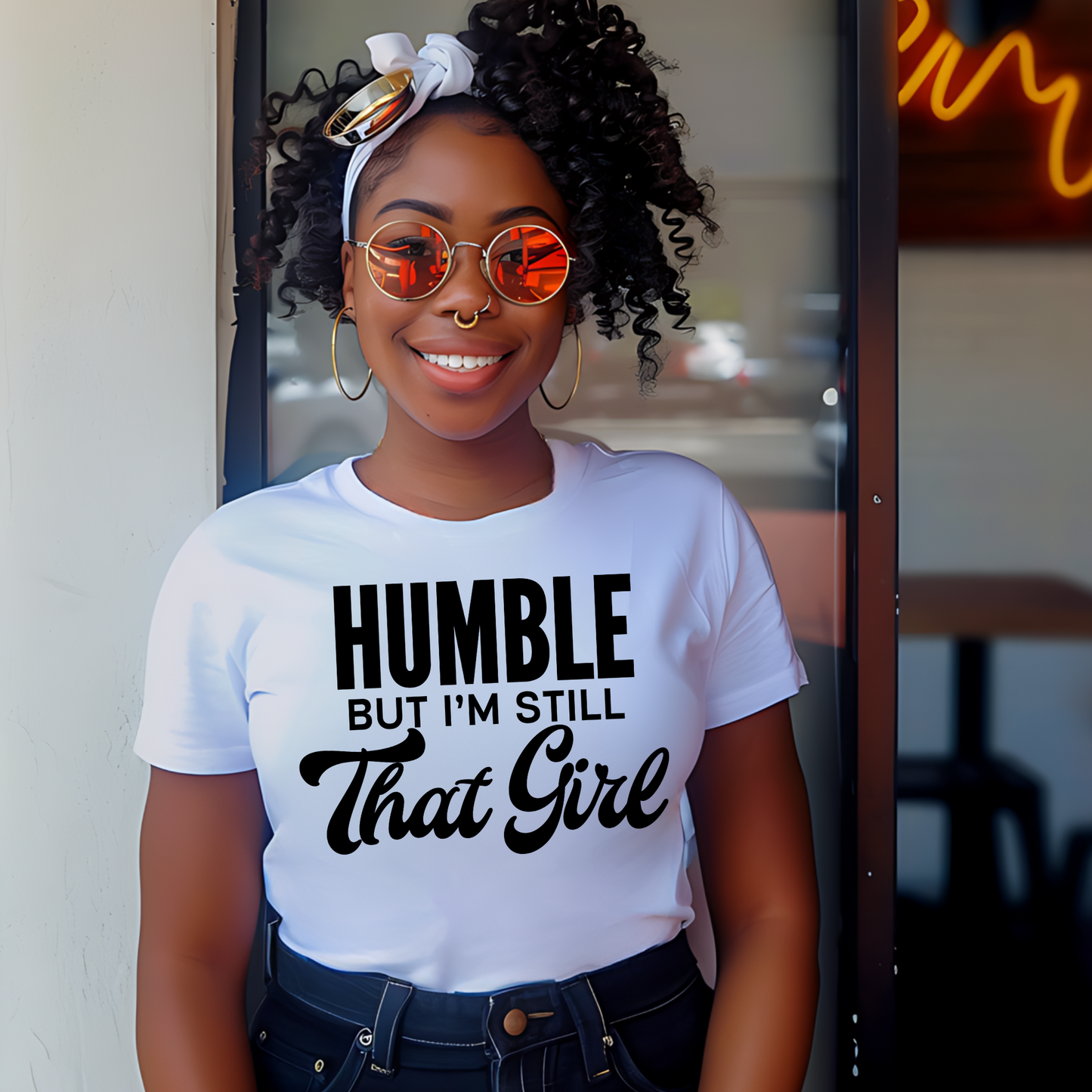 "Humble But I'm Still That Girl" T-Shirt – Confident & Stylish Women's Tee