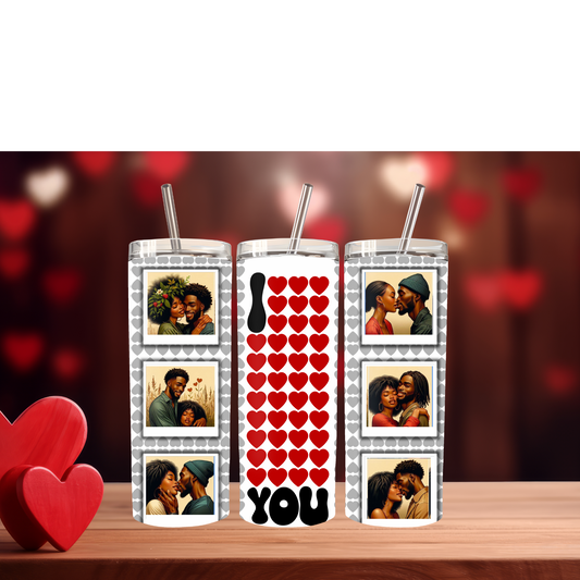 Personalized Valentine’s Tumblers – Custom Photo Gift Cups