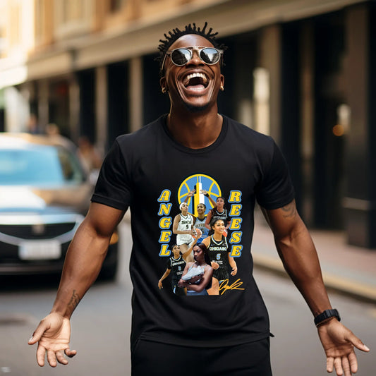 Angel Reese Tribute T-Shirt – Chicago Sky WNBA Fan Shirt | Unisex Sizes for Men, Women & Kids | Basketball Graphic Tee Product vendor