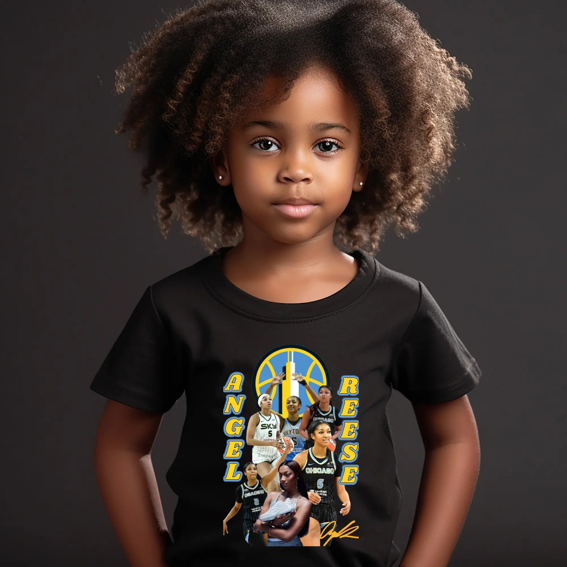 Angel Reese Tribute T-Shirt – Chicago Sky WNBA Fan Shirt | Unisex Sizes for Men, Women & Kids | Basketball Graphic Tee Product vendor