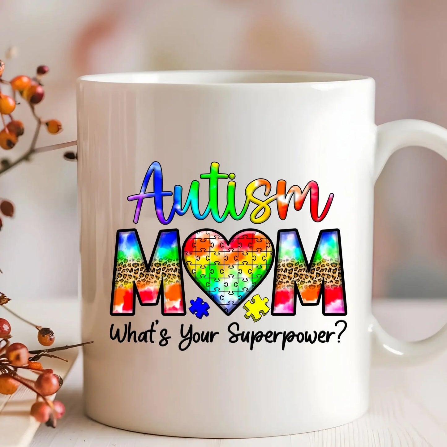 Autism Mom Mug – What’s Your Superpower? Product vendor