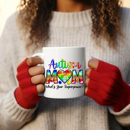Autism Mom Mug – What’s Your Superpower? Product vendor