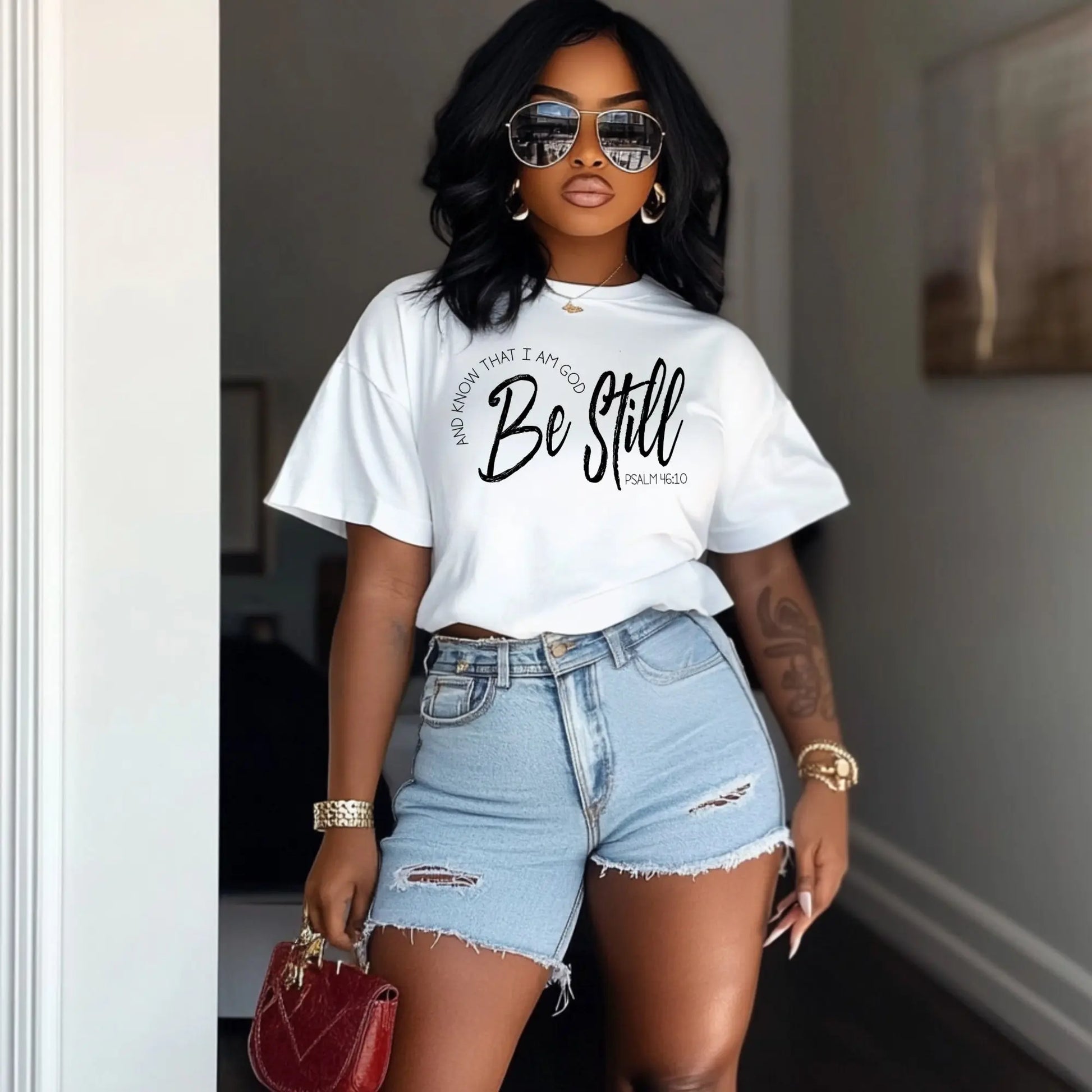 “Be Still & Know - Psalm 46:10 Faith T-Shirt” Product vendor