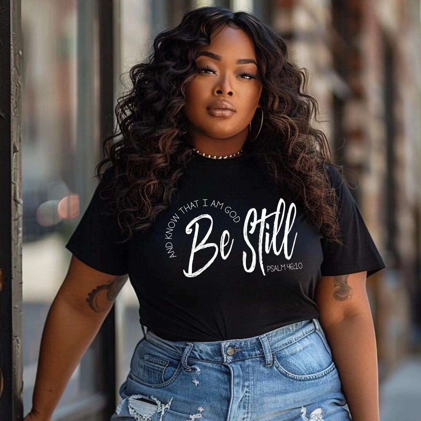 “Be Still & Know - Psalm 46:10 Faith T-Shirt” Product vendor