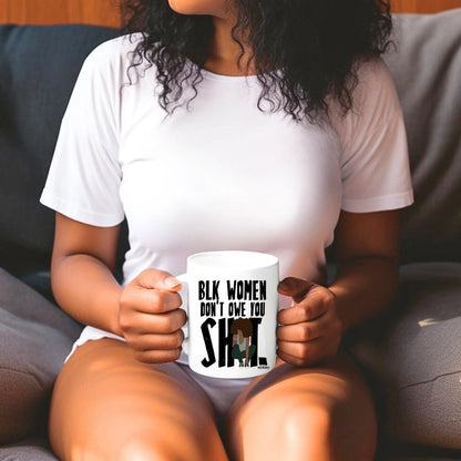 Black Women Empowerment Mug – Bold Afrocentric Statement Coffee Cup Branded Kreations Kraft Boutique