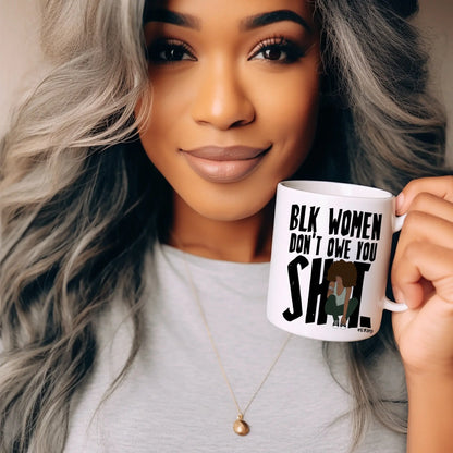 Black Women Empowerment Mug – Bold Afrocentric Statement Coffee Cup Branded Kreations Kraft Boutique