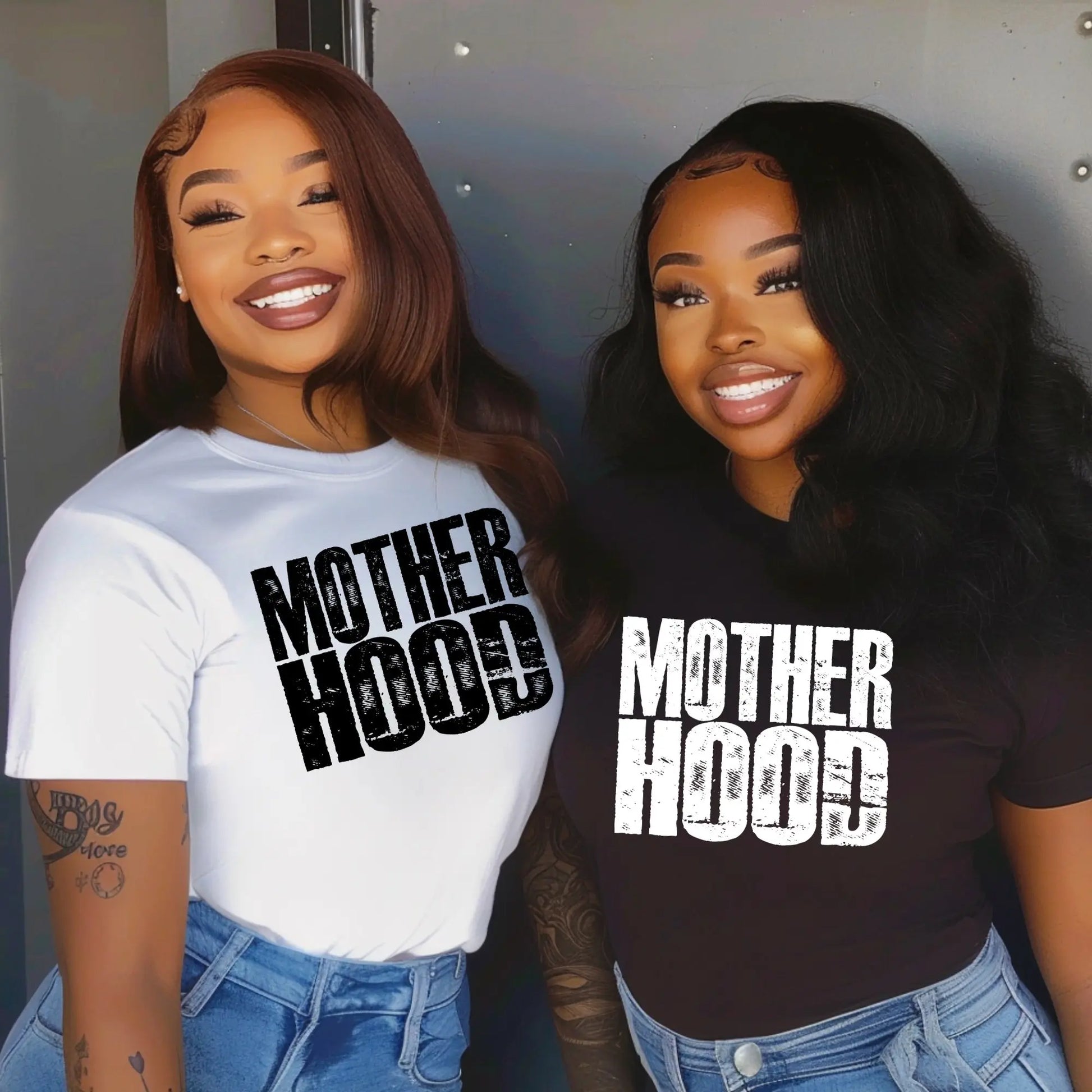 Bold “Motherhood” Graphic T-Shirt – Stylish Mom Life Tee Product vendor