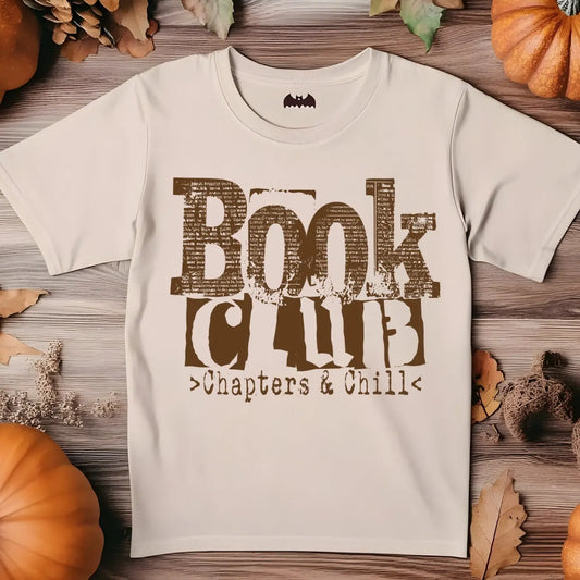 Book Club Chapters & Chill Tee | Book Lover Shirt Product vendor