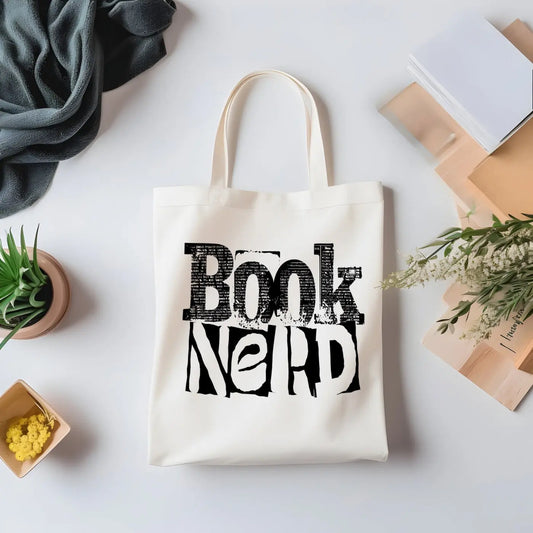 Book Nerd Tote Bag | Book Lover Library Tote Product vendor