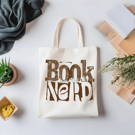 Book Nerd Tote Bag | Book Lover Library Tote Product vendor