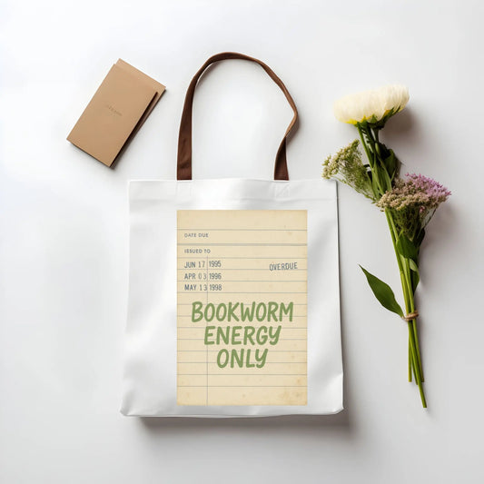 Bookworm Energy Only Tote Bag Product vendor
