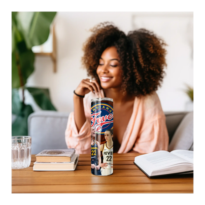 Caitlin Clark Indiana Fever Tumbler – WNBA Basketball Fan Gift, 20oz Stainless Steel Travel Cup Product vendor