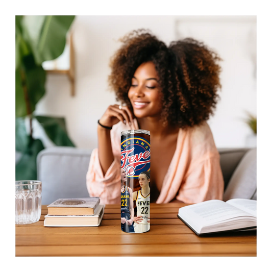 Caitlin Clark Indiana Fever Tumbler – WNBA Basketball Fan Gift, 20oz Stainless Steel Travel Cup Product vendor