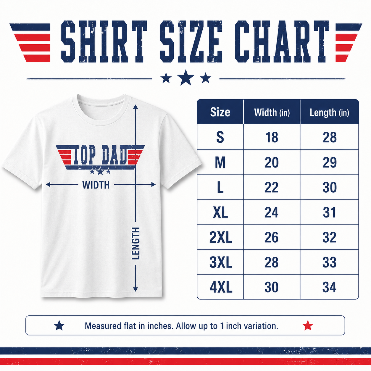 Top Dad Father’s Day Gift Bundle | Men’s Shirt, Tumbler, Mug & Trucker Hat Set | Patriotic Dad Gift Box