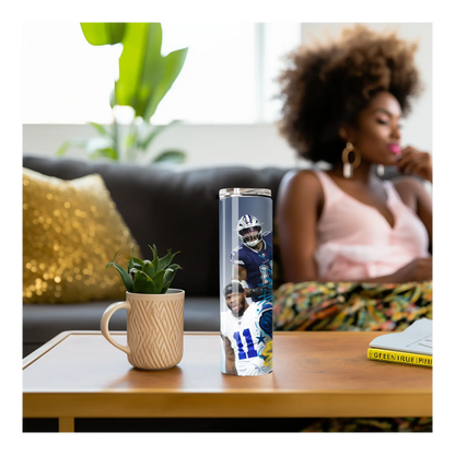 Dallas Cowboys 20oz Tumbler – NFL Football Fan Cup with Star Players & Graffiti Art | Game Day Gift for Him or Her Product vendor
