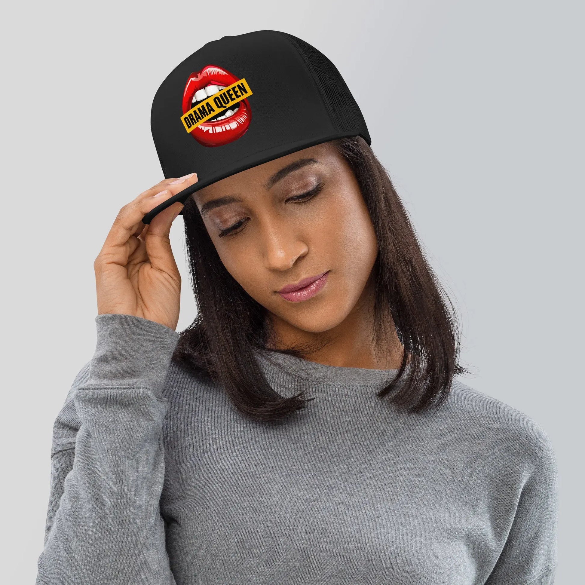 Drama Queen Trucker Cap Branded Kreations Kraft Boutique