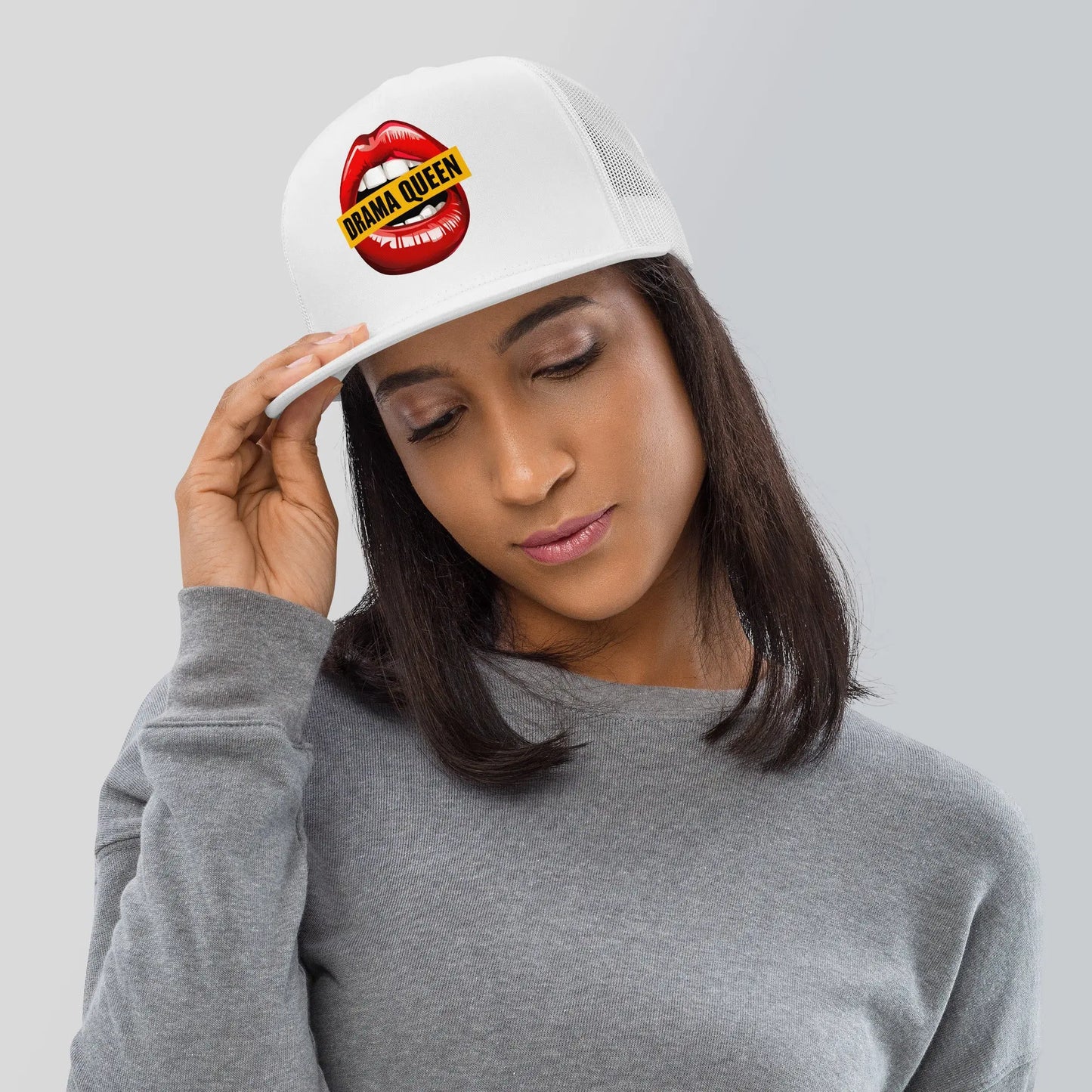 Drama Queen Trucker Cap Branded Kreations Kraft Boutique