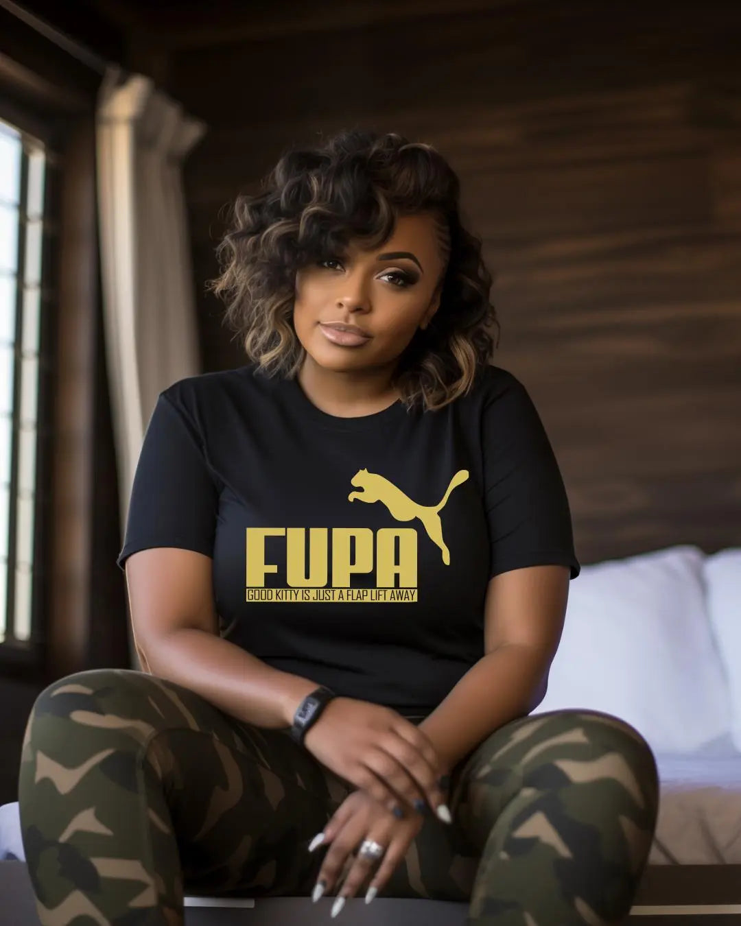 FUPA Cat Parody T-Shirt – Bold Humor for the Fearlessly Fabulous Branded Kreations Kraft Boutique