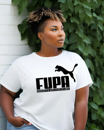 FUPA Cat Parody T-Shirt – Bold Humor for the Fearlessly Fabulous Branded Kreations Kraft Boutique