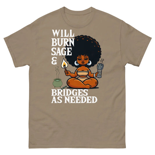 Fierce Vibes Tee: Sage & Bridges Edition Branded Kreations Kraft Boutique