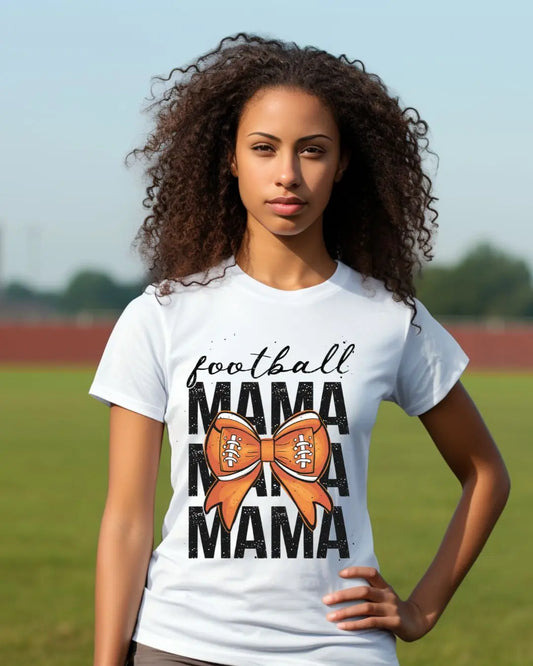 Football Mama Tee Branded Kreations Kraft Boutique