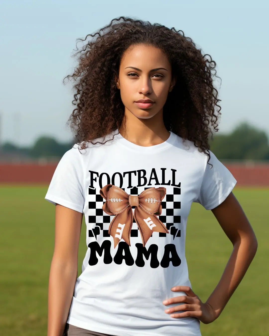 Football Mama Tee Branded Kreations Kraft Boutique