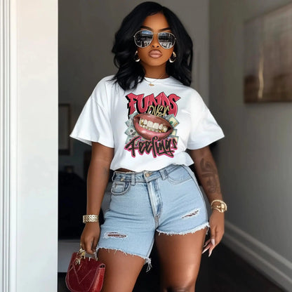 Funds Over Feelings Graphic T-Shirt – Bold Urban Hustle Tee Product vendor
