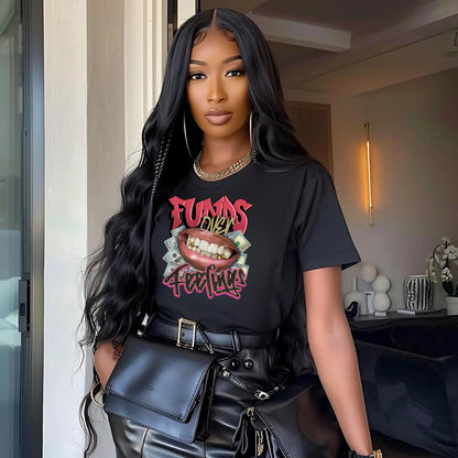 Funds Over Feelings Graphic T-Shirt – Bold Urban Hustle Tee Product vendor