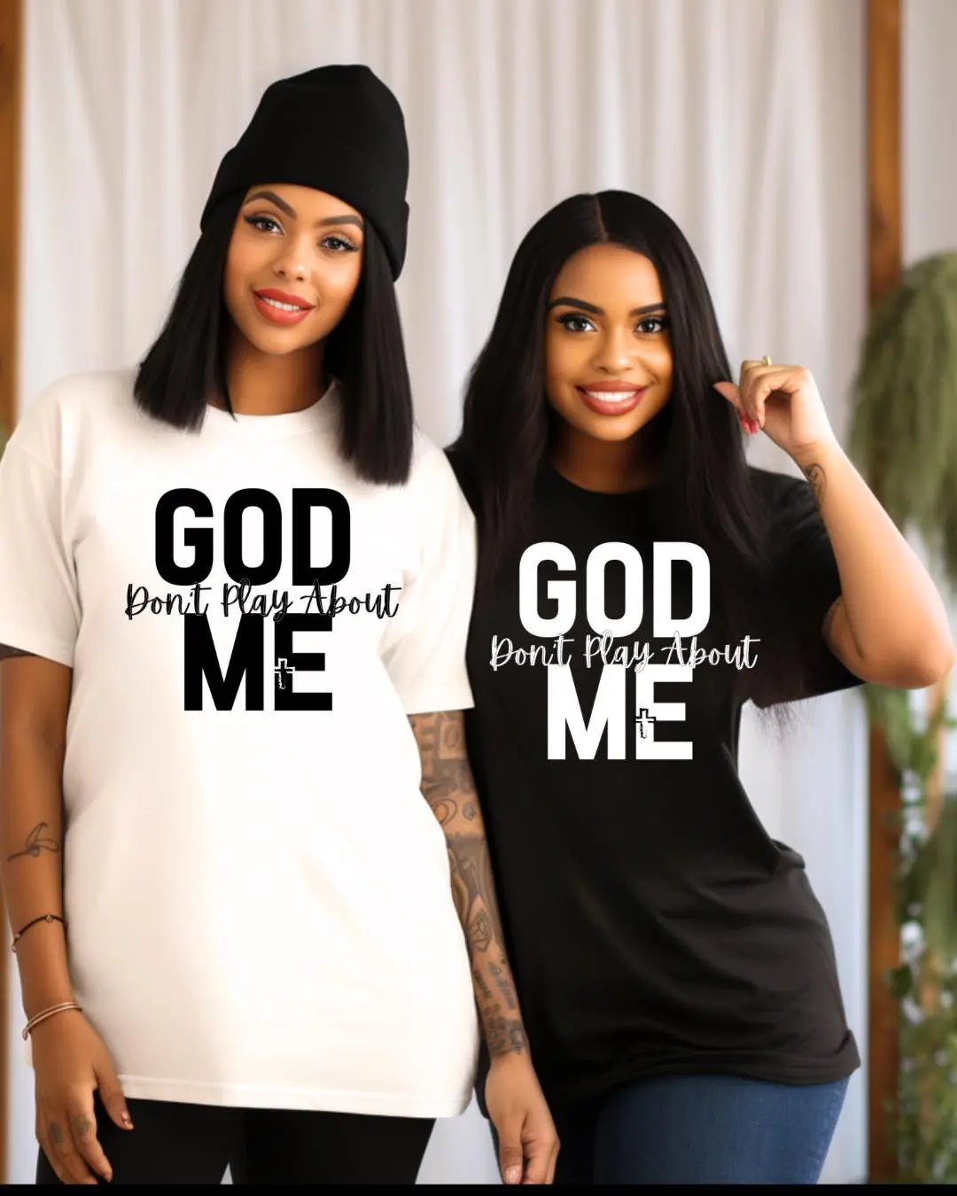 “God Don’t Play About Me” Faith Tee Branded Kreations Kraft Boutique