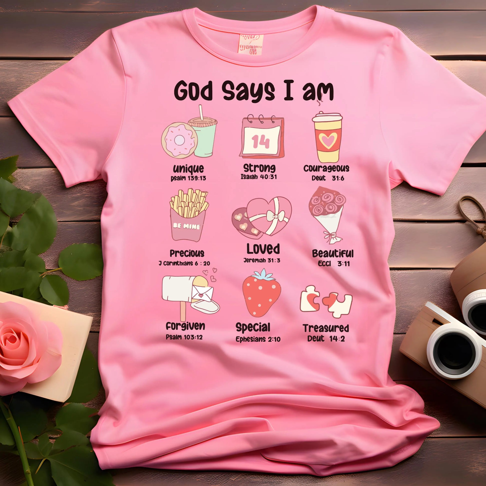 God Says I Am Tee Branded Kreations Kraft Boutique