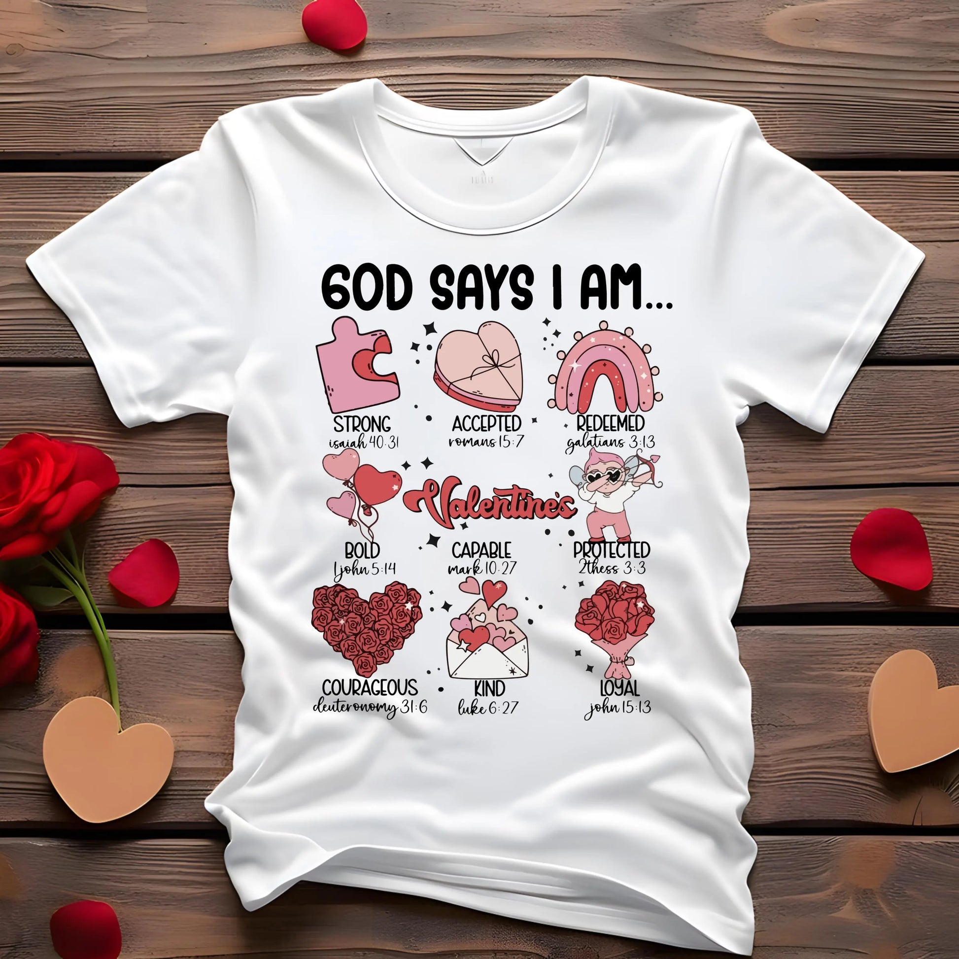 God Says I Am Tee Branded Kreations Kraft Boutique