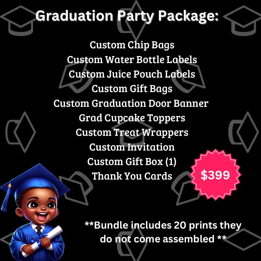 Graduation Package Branded Kreations Kraft Boutique