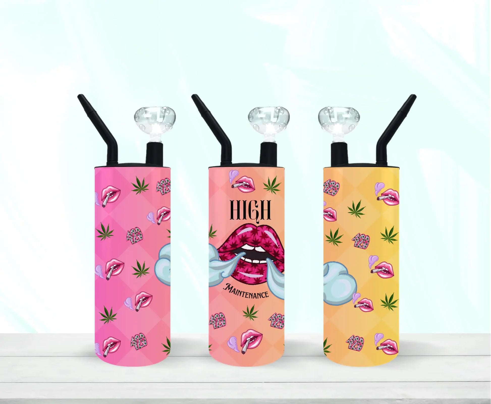 Hi Maintenance Hookah Tumbler Branded Kreations Kraft Boutique