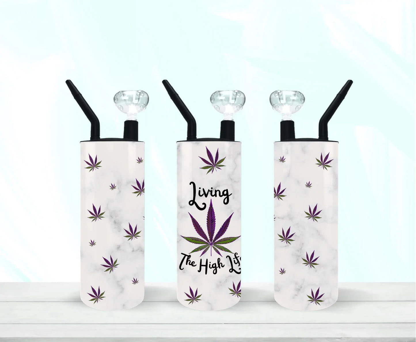 High Life Hookah Tumbler Branded Kreations Kraft Boutique