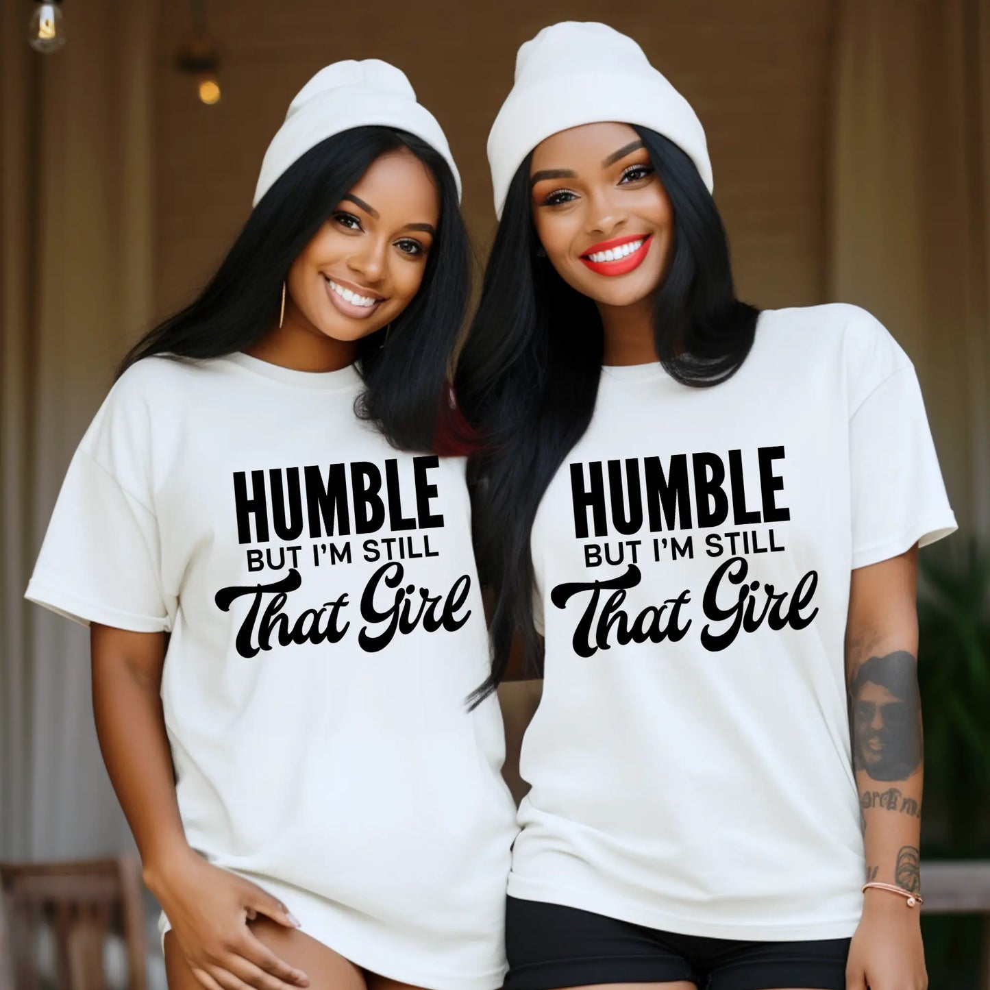 "Humble But I'm Still That Girl" T-Shirt – Confident & Stylish Women's Tee Branded Kreations Kraft Boutique