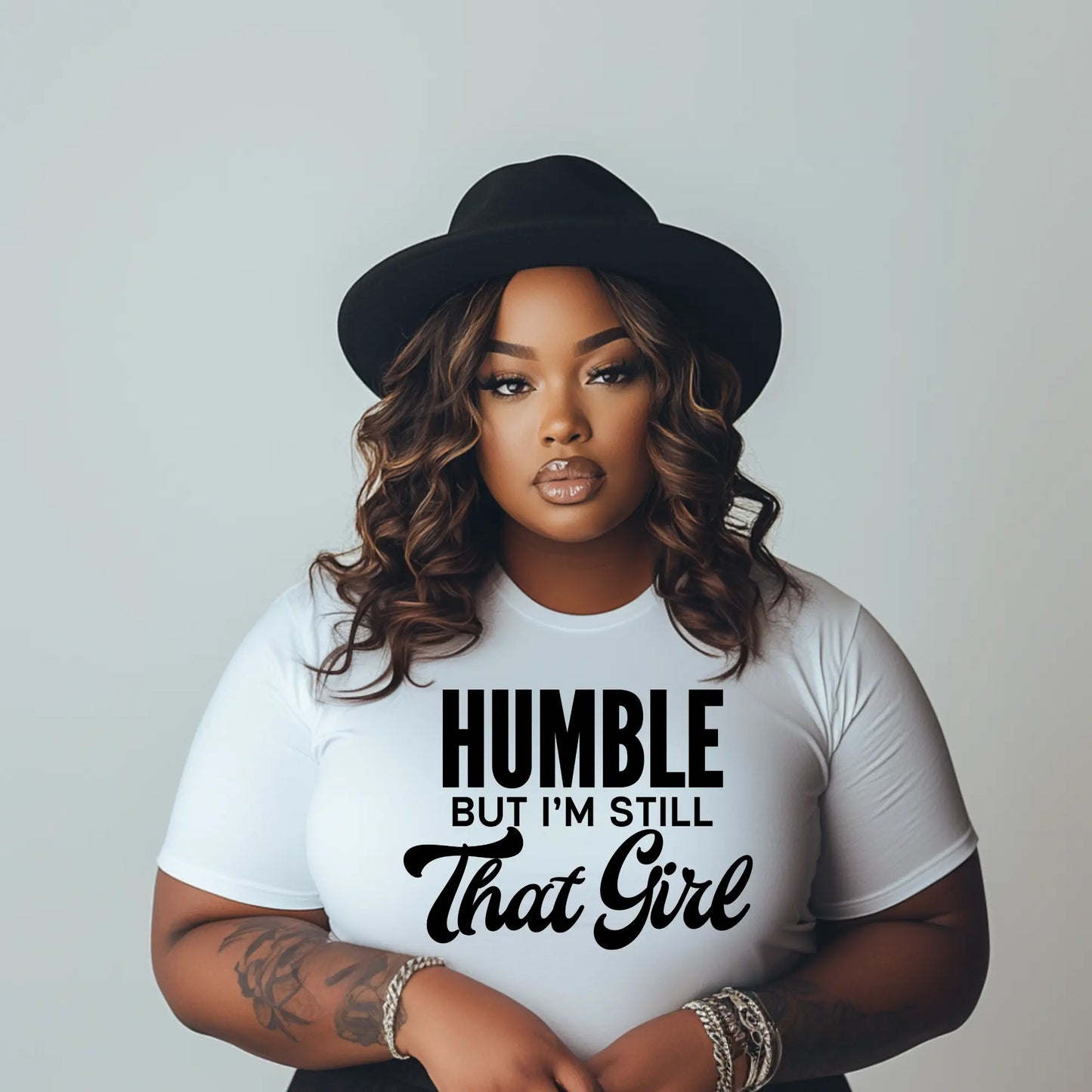 "Humble But I'm Still That Girl" T-Shirt – Confident & Stylish Women's Tee Branded Kreations Kraft Boutique