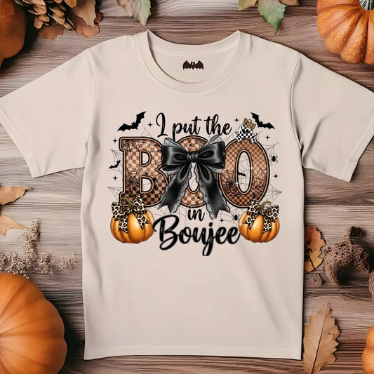 I Put the BOO in Boujee Halloween T-Shirt Product vendor